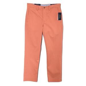 Polo Ralph Lauren Pants Men's 30"x30" Chino Stretch Straight Fit Orange NEW